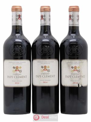 Château Pape Clément Cru Classé de Graves  2014 - Lot de 3 Bouteilles