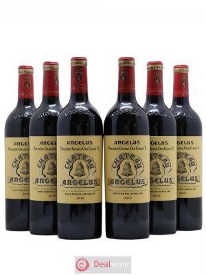 Château Angélus 1er Grand Cru Classé A  2016 - Lot of 6 Bottles