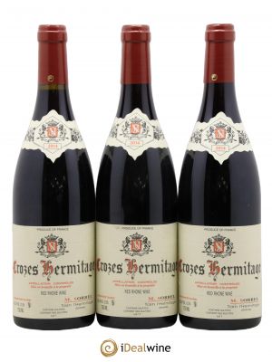 Crozes-Hermitage Marc Sorrel  2014 - Lot of 3 Bottles