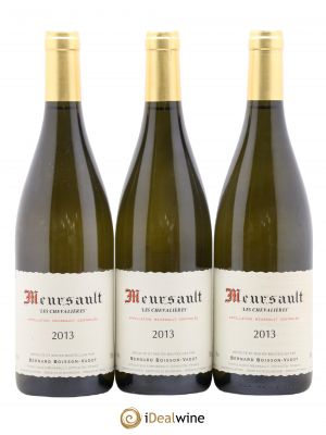 Meursault Les Chevalières Boisson-Vadot (Domaine)  2013 - Lot of 3 Bottles