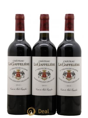 Château la Gaffelière 1er Grand Cru Classé B 2015 - Lot de 3 Bottles