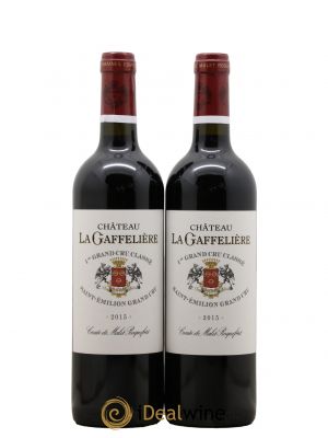 Château la Gaffelière 1er Grand Cru Classé B 2015 - Lot de 2 Bottles