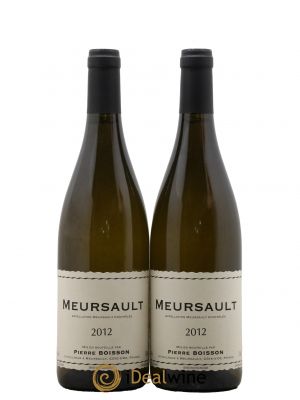 Meursault Pierre Boisson (Domaine) 2012 - Lot de 2 Bottles