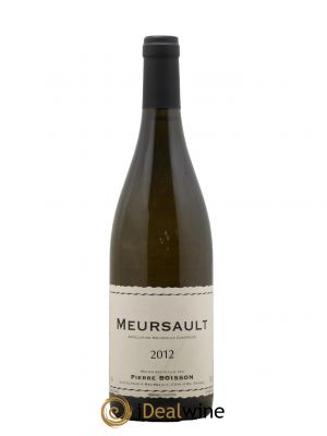 Meursault Pierre Boisson (Domaine)  2012 - Lot of 1 Bottle
