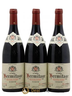 Hermitage Le Gréal Marc Sorrel  2014 - Lot of 3 Bottles