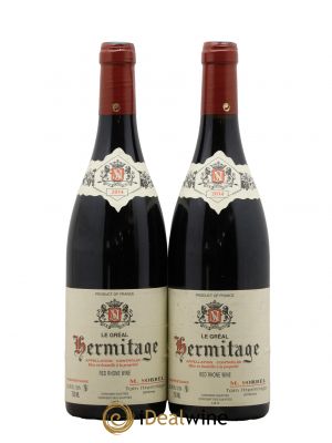 Hermitage Le Gréal Marc Sorrel  2014 - Lot of 2 Bottles