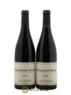 Bourgogne Pierre Boisson (Domaine) 2010 - Lot de 2 Bottles