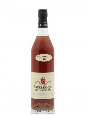 Larressingle 1986 Of. Vieil Armagnac bottled 2008   - Lot de 1 Bouteille