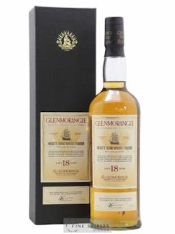 Glenmorangie 18 years Of. White Rum Wood Finish Non Chill-Filtered - Exclusive Edition   - Lot de 1 Bouteille