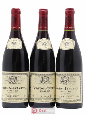 Corton Grand Cru Pougets Maison Louis Jadot  1999 - Lot de 3 Bouteilles