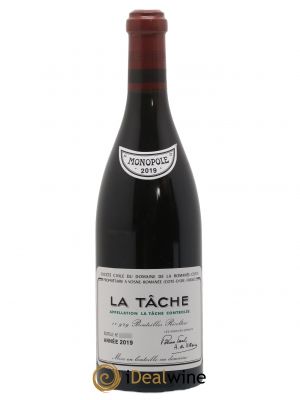 La Tâche Grand Cru Domaine de la Romanée-Conti  2019 - Lot of 1 Bottle