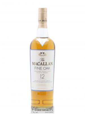 Macallan (The) 12 years Of. Fine Oak Bourbon & Sherry Oak Casks   - Lot de 1 Bouteille