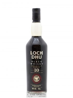 Loch Dhu 10 years Of. The Black Whisky   - Lot of 1 Bottle