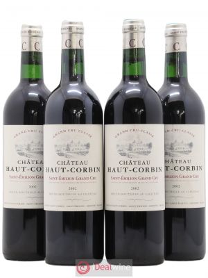 Château Haut Corbin Grand Cru  2002 - Lot of 4 Bottles