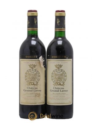 Château Gruaud Larose 2ème Grand Cru Classé 1990 - Lot de 2 Bottles