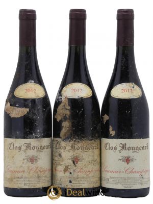 Saumur-Champigny Clos Rougeard  2012 - Lot of 3 Bottles