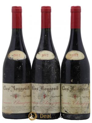 Saumur-Champigny Les Poyeux Clos Rougeard  2012 - Lot of 3 Bottles