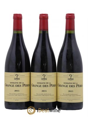 IGP Pays d'Hérault Grange des Pères Laurent Vaillé  2015 - Lot of 3 Bottles