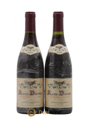 Auxey-Duresses Coche Dury (Domaine)  2008 - Lot of 2 Bottles