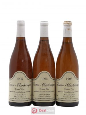 Corton-Charlemagne Grand Cru Charles Antonin 1995 - Lot of 3 Bottles