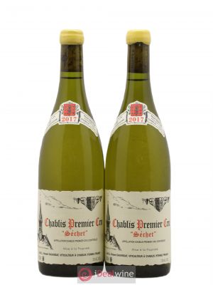 Chablis 1er Cru Séchet Vincent Dauvissat (Domaine)  2017 - Lot of 2 Bottles