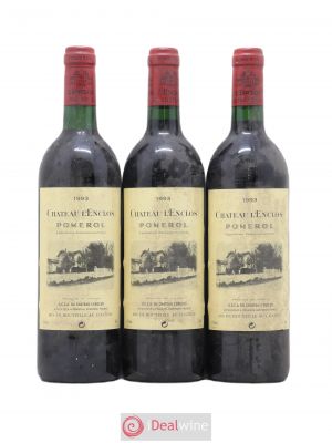 Château l'Enclos  1993 - Lot of 3 Bottles