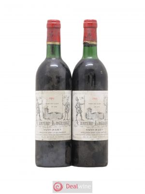 Château Lagrange 3ème Grand Cru Classé  1981 - Lot of 2 Bottles