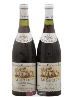 Corton Le Corton Bouchard Père & Fils  1985 - Lot of 2 Bottles
