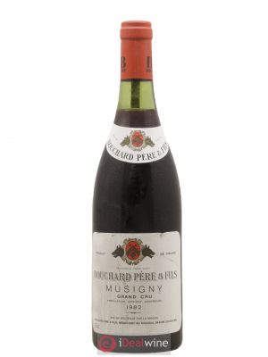 Musigny Grand Cru Bouchard Père & Fils  1982 - Lot of 1 Bottle