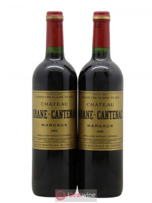 Château Brane Cantenac 2ème Grand Cru Classé  2006 - Lot of 2 Bottles