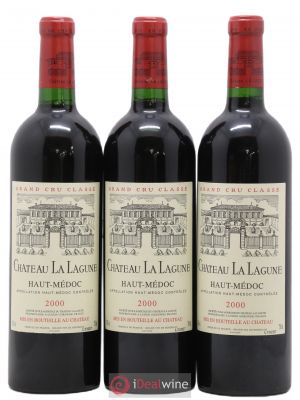 Château La Lagune 3ème Grand Cru Classé  2000 - Lot of 3 Bottles