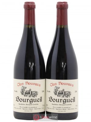 Bourgueil Clos Nouveau Domaine du Bel Air  2016 - Lot of 2 Bottles