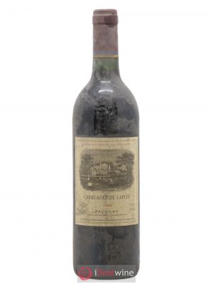 Carruades de Lafite Rothschild Second vin  1992 - Lot de 1 Bouteille