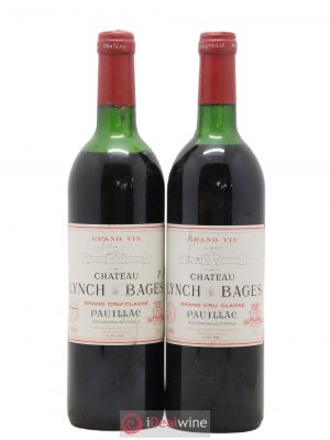 Château Lynch Bages 5ème Grand Cru Classé  1986 - Lot of 2 Bottles