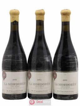 Côte-Rôtie La Mordorée Chapoutier  2011 - Lot of 3 Bottles
