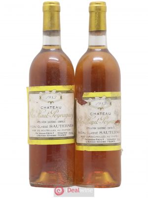 Clos Haut-Peyraguey 1er Grand Cru Classé  1983 - Lot of 2 Bottles