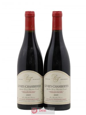 Gevrey-Chambertin Vieilles Vignes Dupont Tisserandot 2009 - Lot de 2 Bouteilles