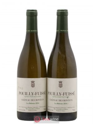 Pouilly-Fuissé Les Birbettes Château des Rontets  2014 - Lot of 2 Bottles