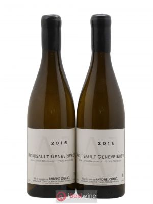 Meursault 1er Cru Genevrières François et Antoine Jobard (Domaine)  2016 - Lot of 2 Bottles