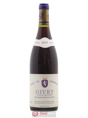 Givry Jean Tatraux (no reserve) 2007 - Lot of 1 Bottle