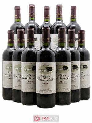 Bouteille Château Patache d'Aux Cru Bourgeois  2004 - Lot de 12 Bouteilles