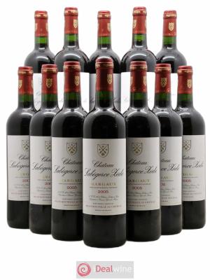 Bouteille Château Labegorce Zédé Cru Bourgeois  2005 - Lot de 12 Bouteilles