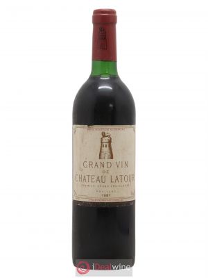 Château Latour 1er Grand Cru Classé  1981 - Lot of 1 Bottle