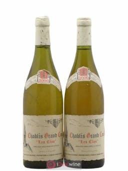 Chablis Grand Cru Les Clos Vincent Dauvissat (Domaine)  2000 - Lot of 2 Bottles