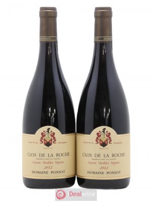 Clos de la Roche Grand Cru Vieilles Vignes Ponsot (Domaine)  2012 - Lot of 2 Bottles
