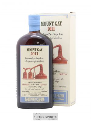 Mount Gay 9 years 2011 Velier 100% Pot Still Distillation - bottled 2020 Habitation Velier (no reserve)  - Lot of 1 Bottle