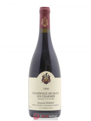 Chambolle-Musigny 1er Cru Les Charmes Ponsot (Domaine)  1990 - Lot of 1 Bottle