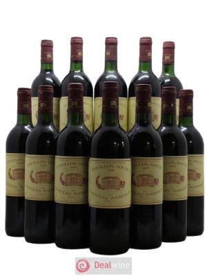 Pavillon Rouge du Château Margaux Second Vin  1989 - Lot of 12 Bottles