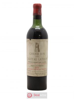 Château Latour 1er Grand Cru Classé  1953 - Lot of 1 Bottle