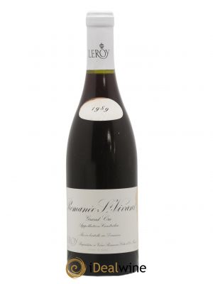 Romanée-Saint-Vivant Grand Cru Leroy (Domaine)  1989 - Lot of 1 Bottle